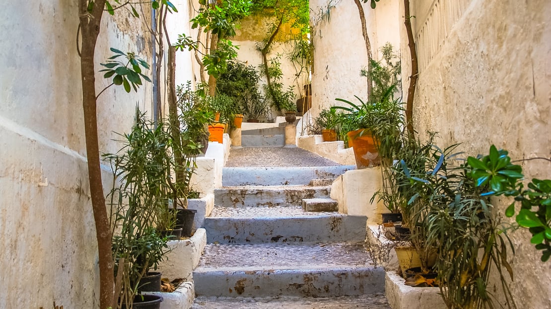 Pass the Keys Ibiza escalera
