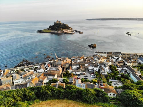 View over Marazion, Cornwall